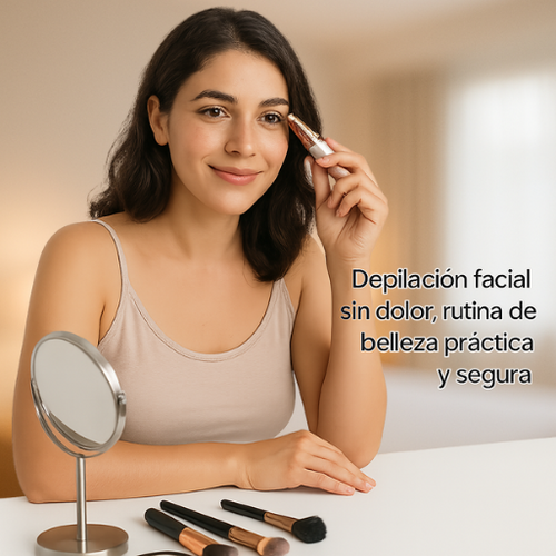 Depiladora Facial USB — Sin Dolor, Cejas Perfectas